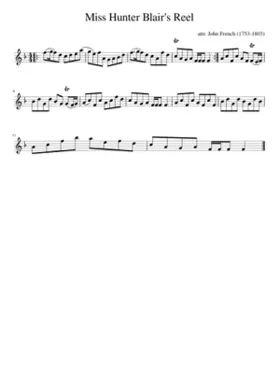 Lady Hunter Blair's Reel