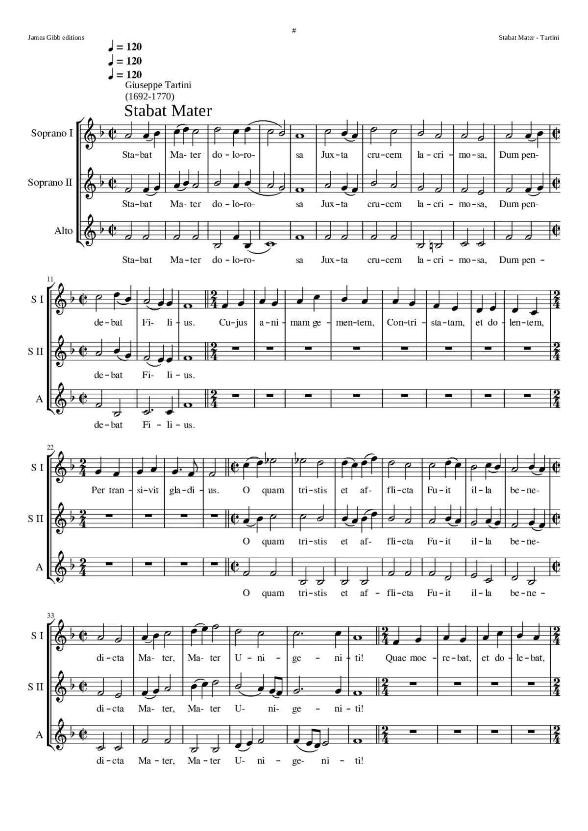 Stabat Mater - Page 1