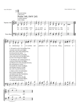 Von bösen Menschen rette mich SWV 245