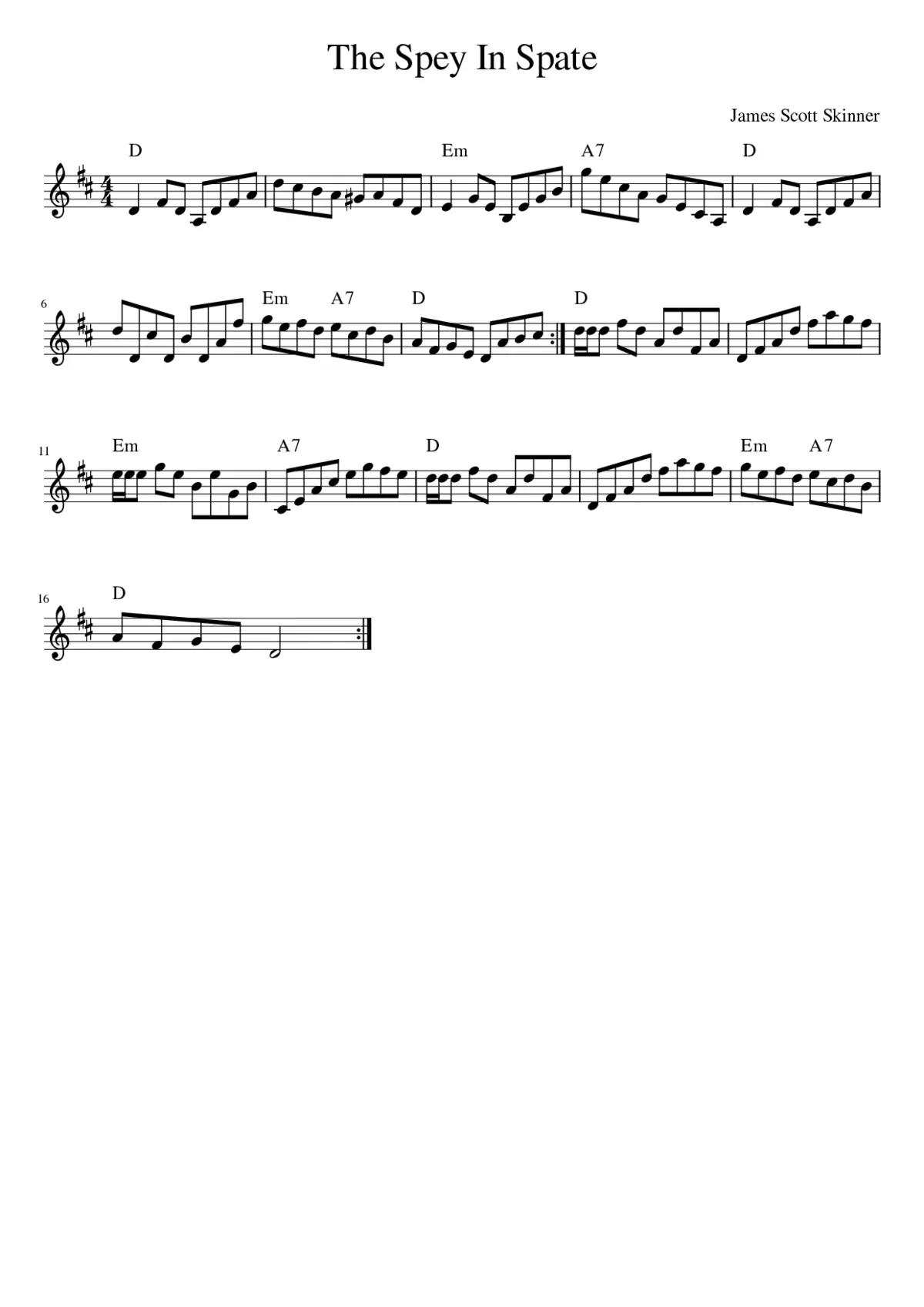 The Spey In Spate - Page 1