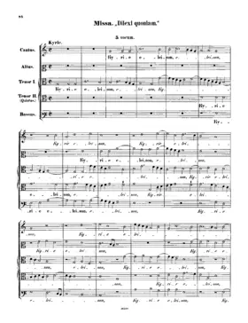 Missa Dilexi quoniam