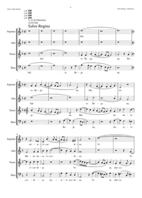 Salve Regina (2nda parte Eja ergo) (Other Salve Regina settings for 5 6 8 &amp; 12 vv. are listed on the textpage)