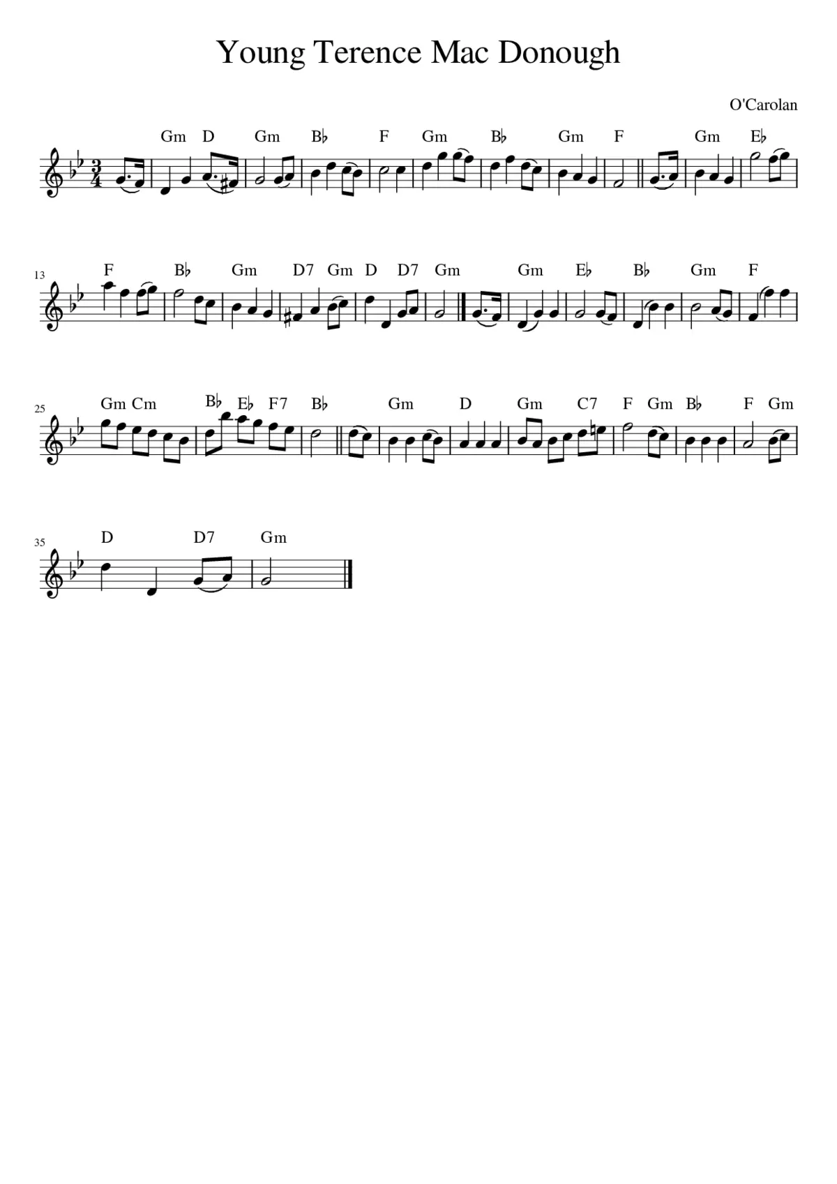 Young Terence Mac Donough - Page 1