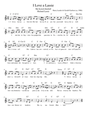 I Love A Lassie