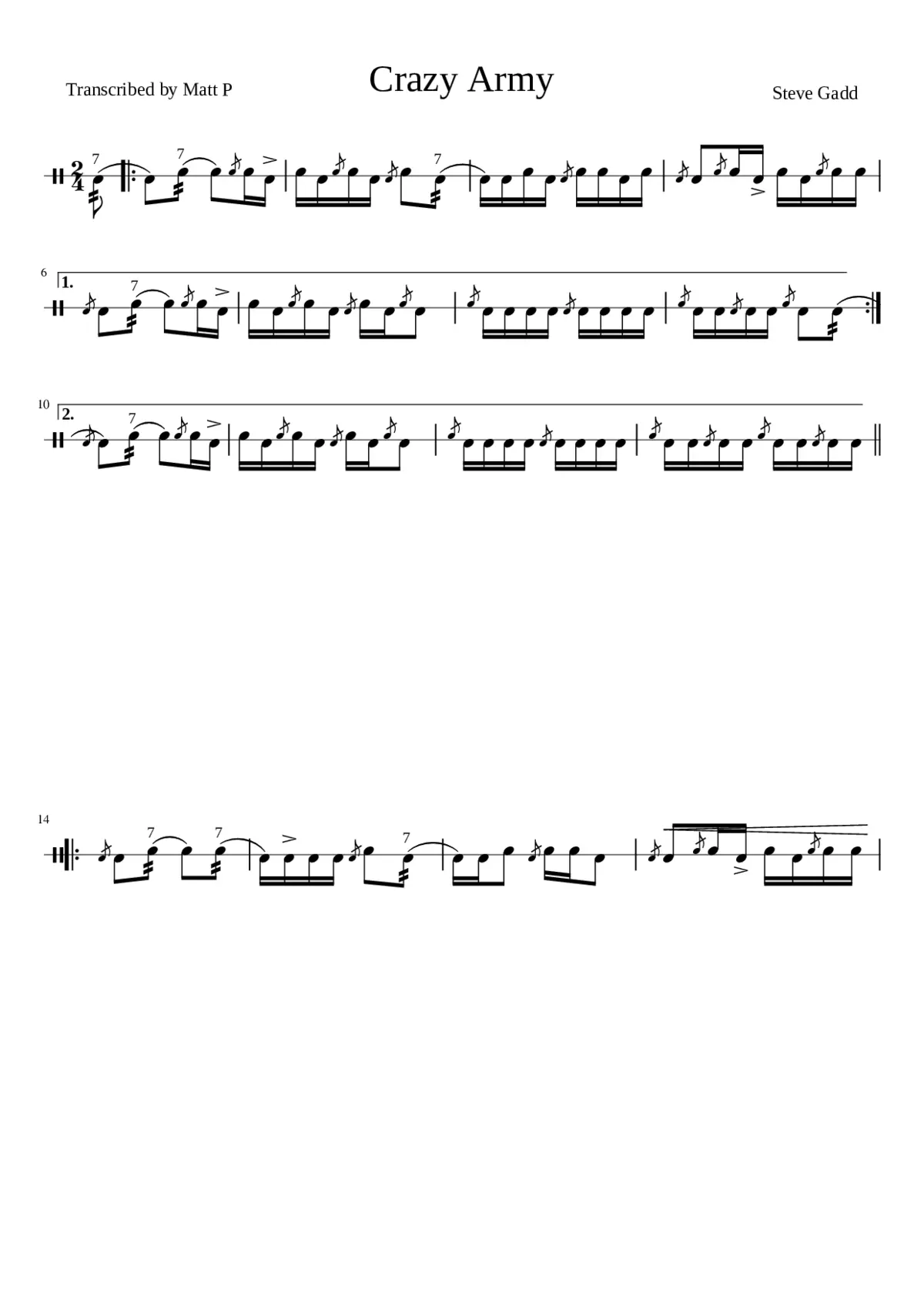 Crazy army - Page 1
