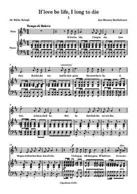 If love be life, I long to die