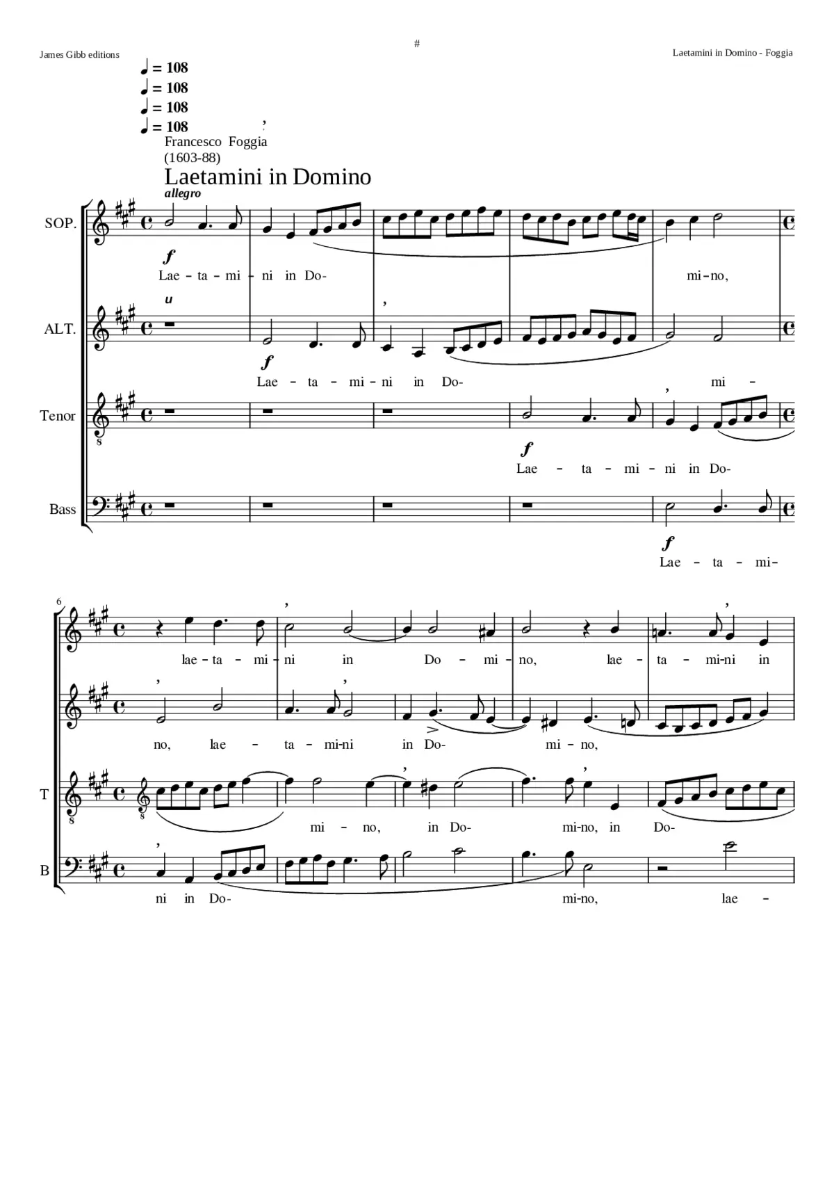 Laetamini in Domino - Page 1