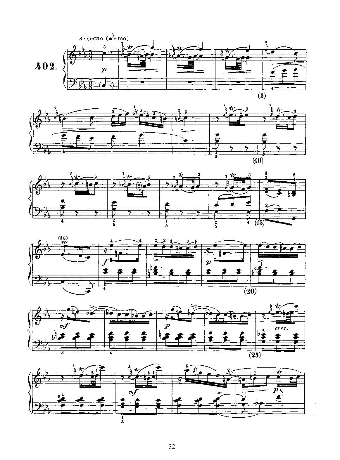 Keyboard Sonata in C minor - Page 1