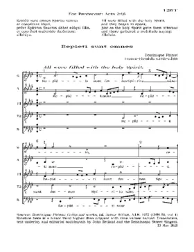 Repleti sunt omnes spiritu sancto