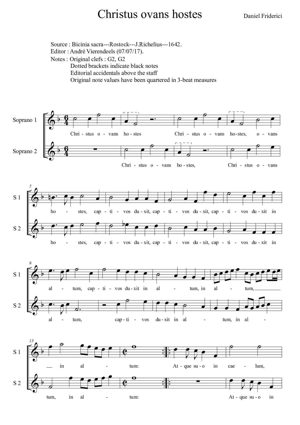 Christus ovans hostes - Page 1