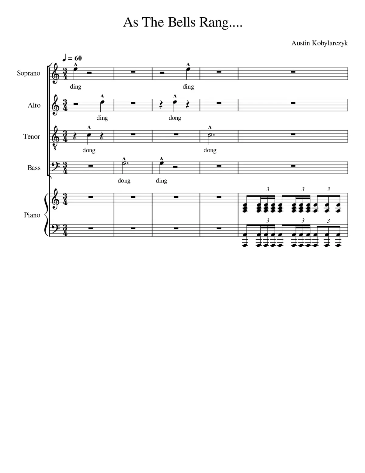 As The Bells Rang... - Page 1