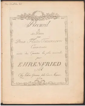 12 Pieces for 2 Flutes, Collection 6