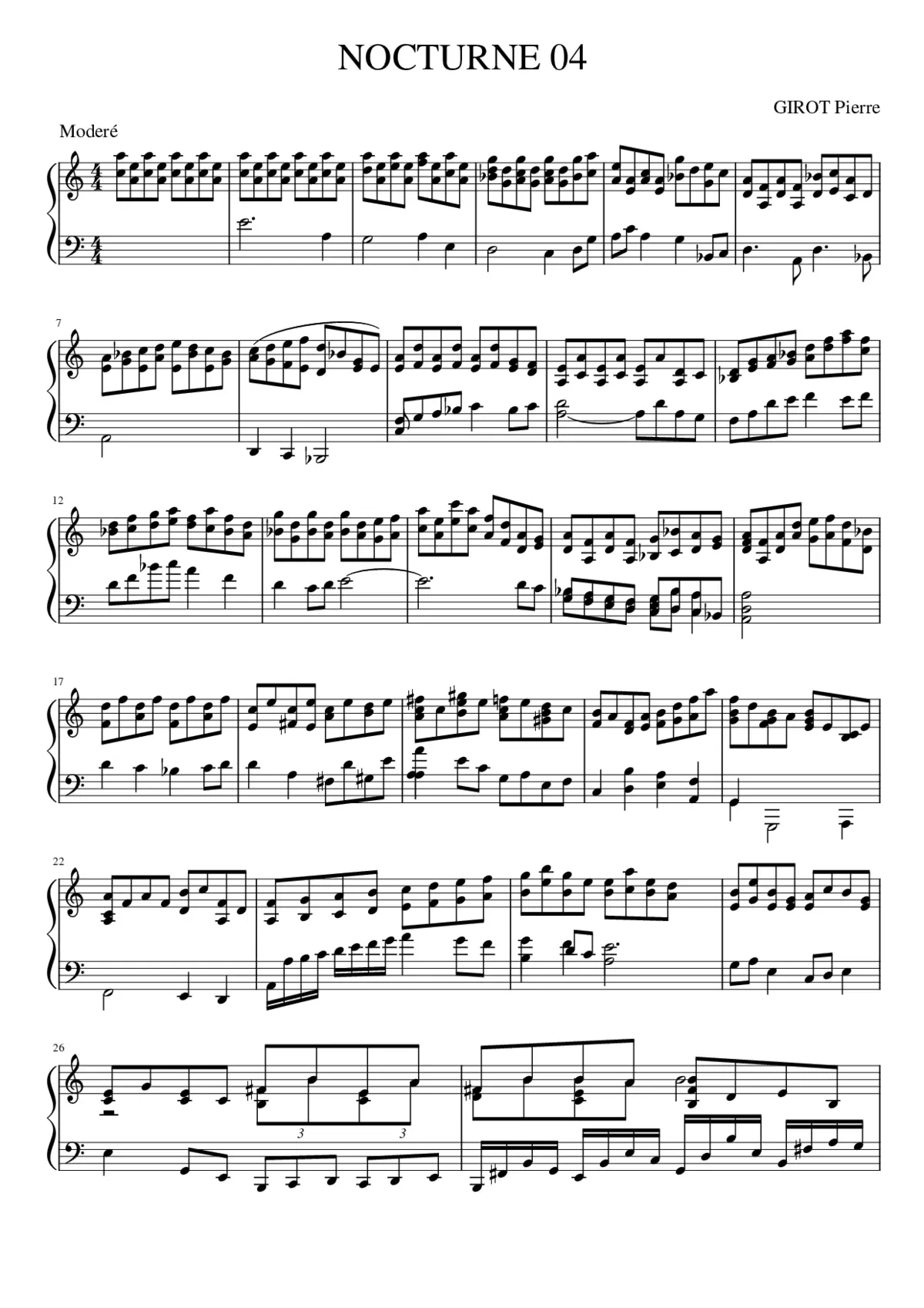 NOCTURNE 04 mu - Page 1