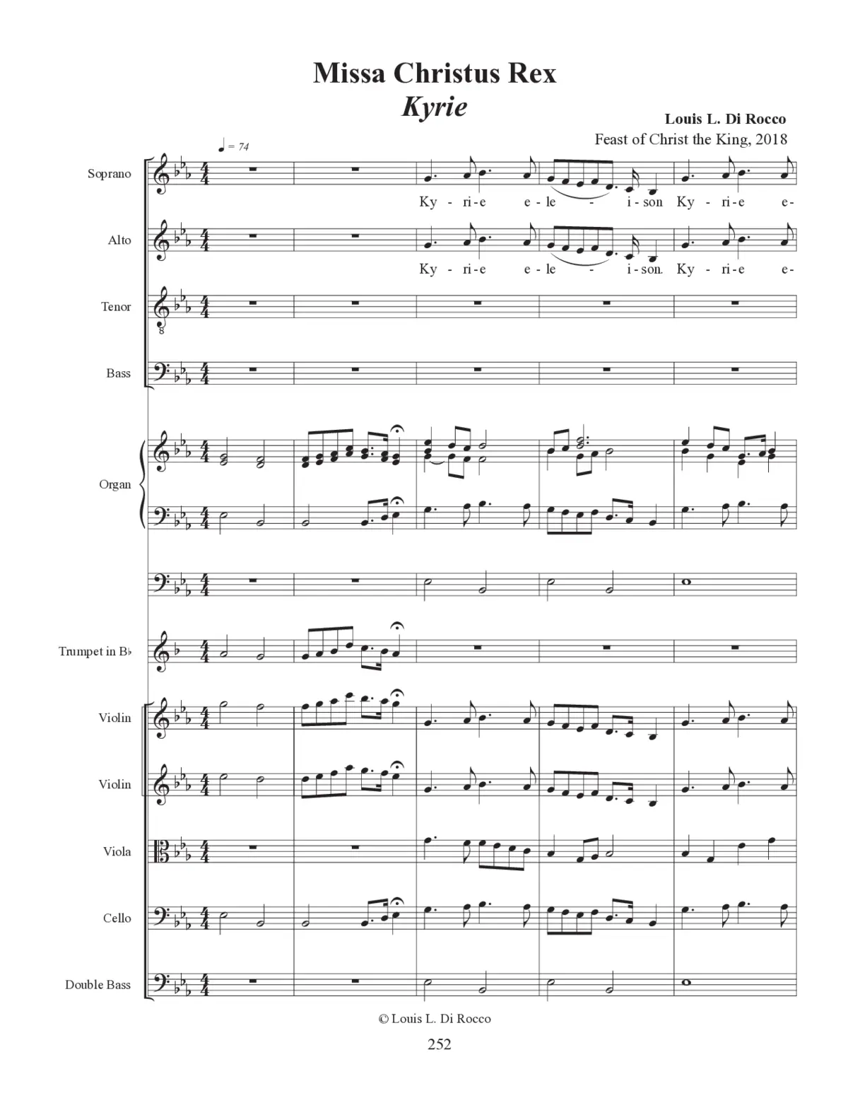 Missa Christus Rex - Page 1