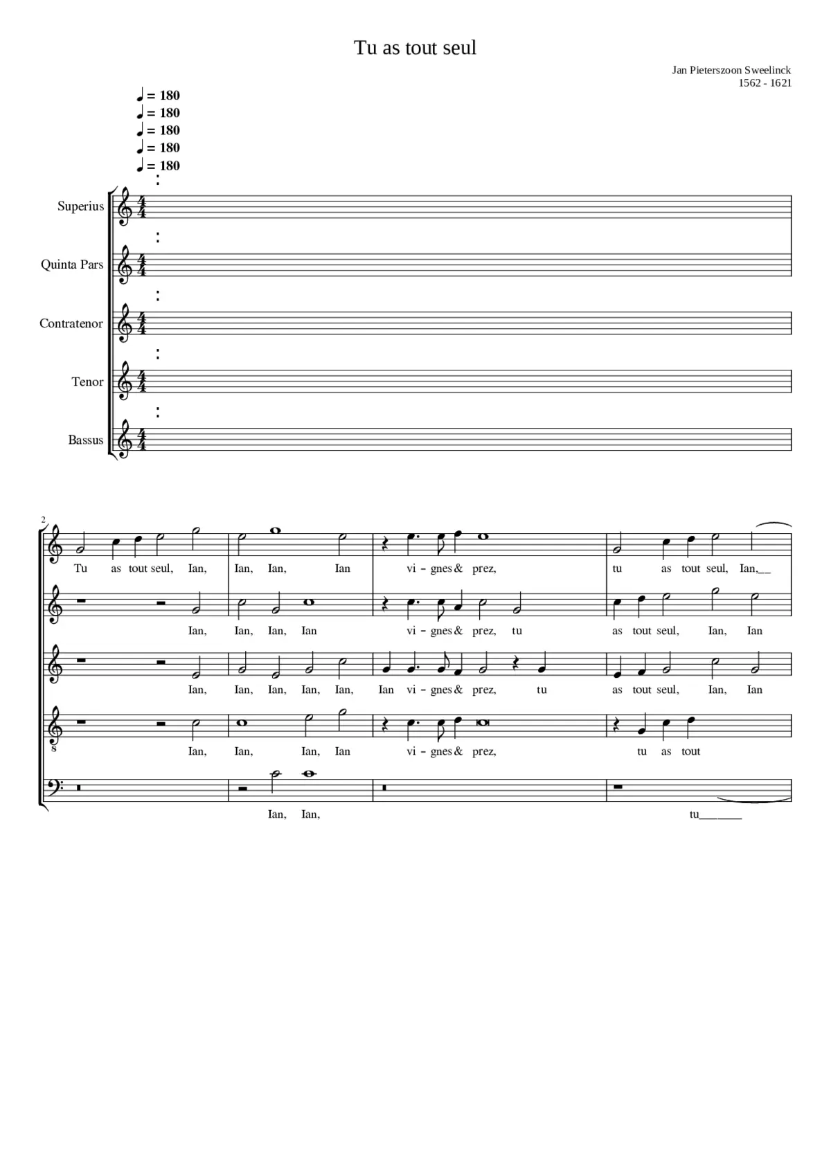 Tu as tout seul - Page 1
