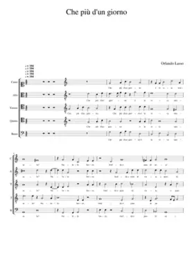 Che più d'un giorno