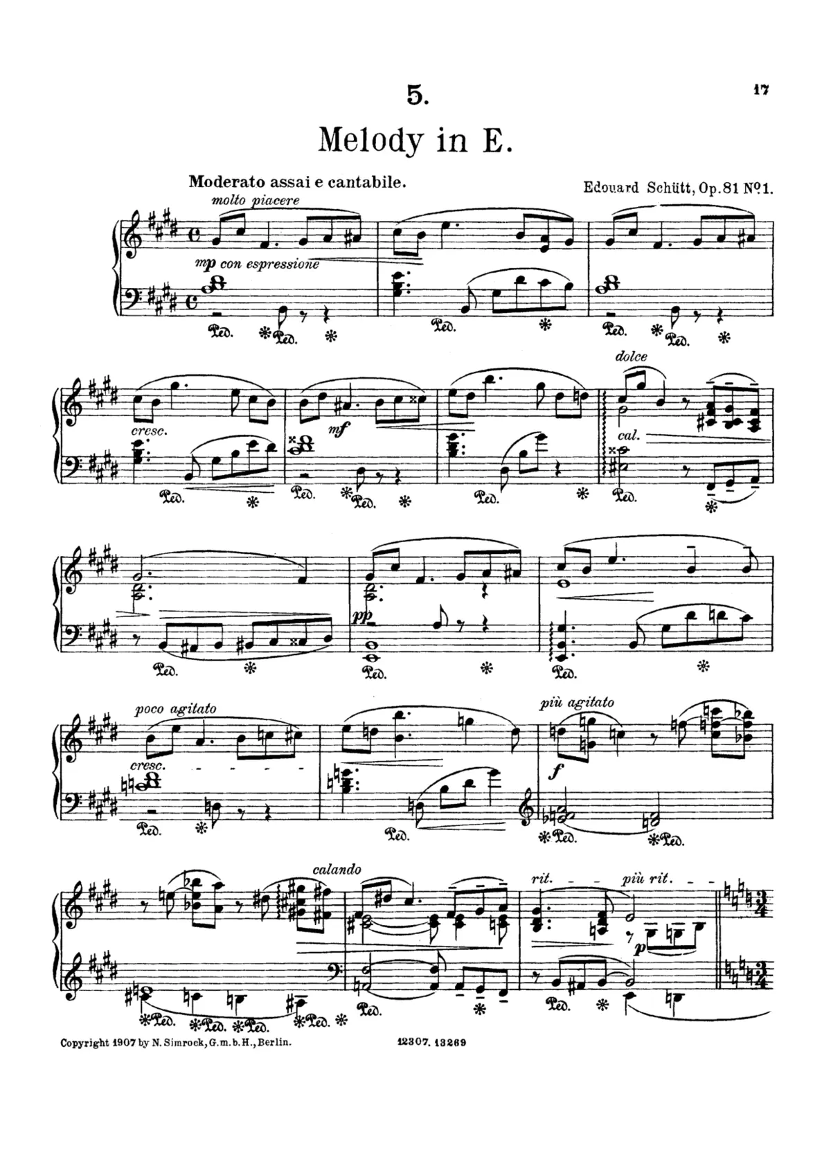 2 Mélodies for Piano - Page 1