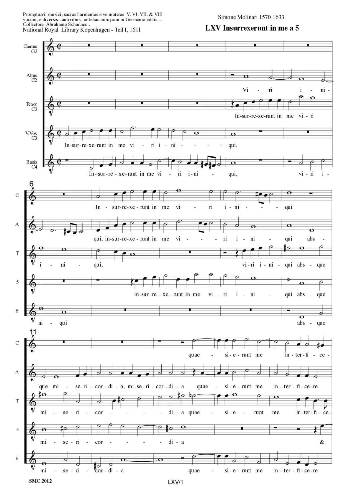 Insurrexerunt in me a 5 - Page 1