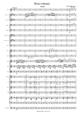 Missa solemnis in C