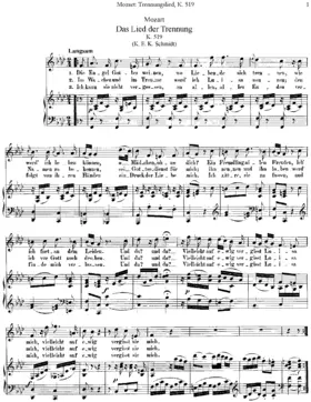 Das Lied der Trennung