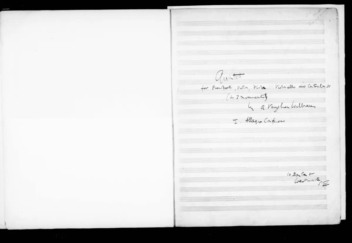 Piano Quintet in C minor - Page 1