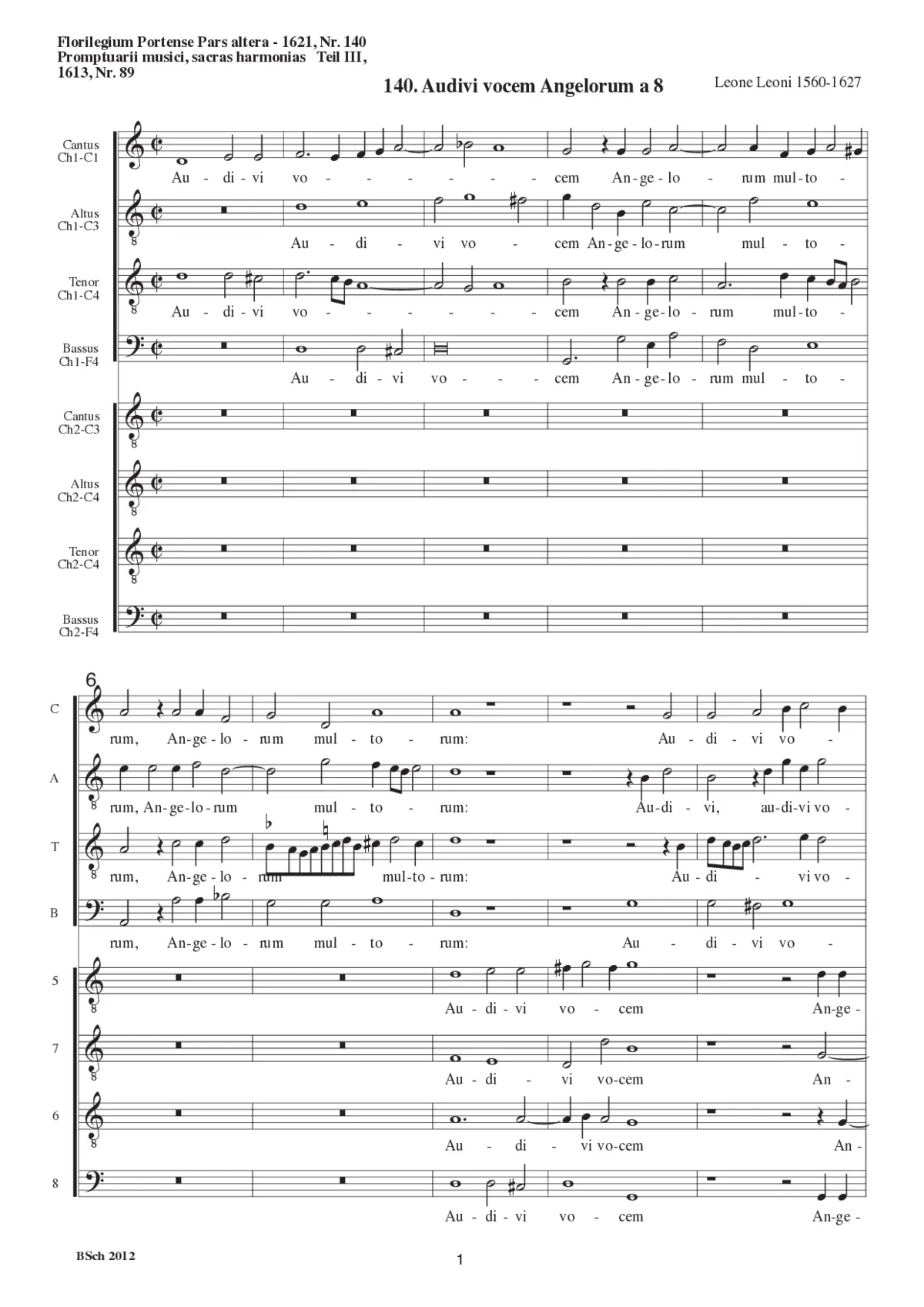 Audivi vocem angelorum - Page 1