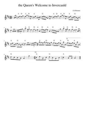 the Queen's Welcome to Invercauld