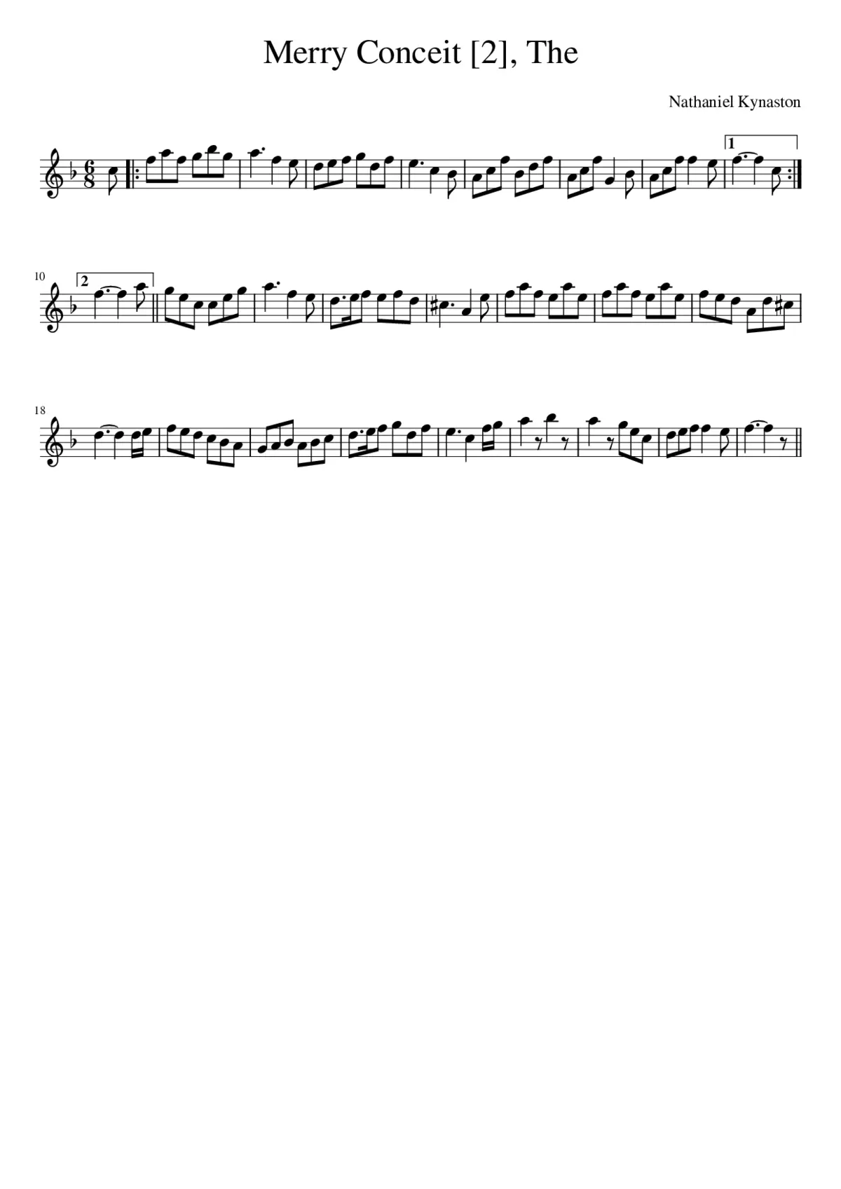 The Merry Conceit - Page 1