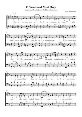 O Sacrament most holy