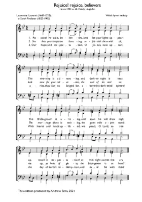 Rejoice! rejoice, believers