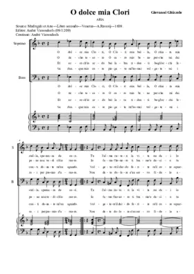 O dolce mia Clori
