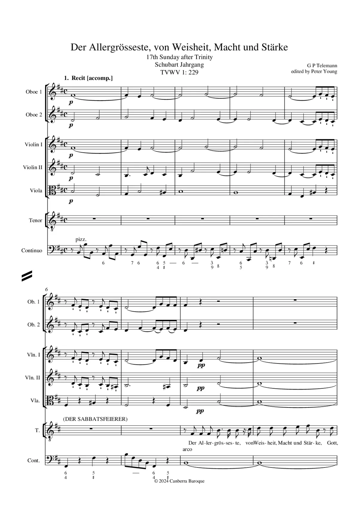 Der Allergrösseste, von Weisheit, Macht und Stärke - Page 1