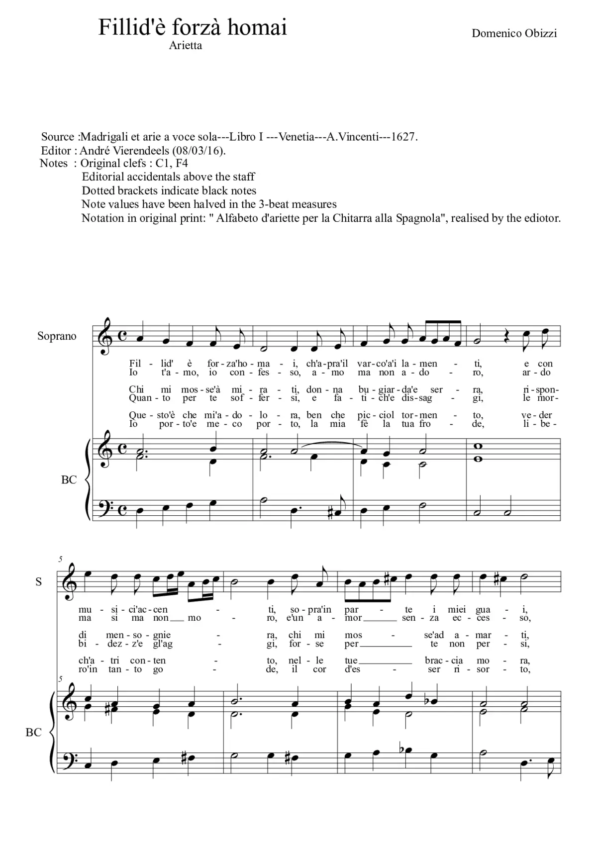 Fillid' è forza homai - Page 1