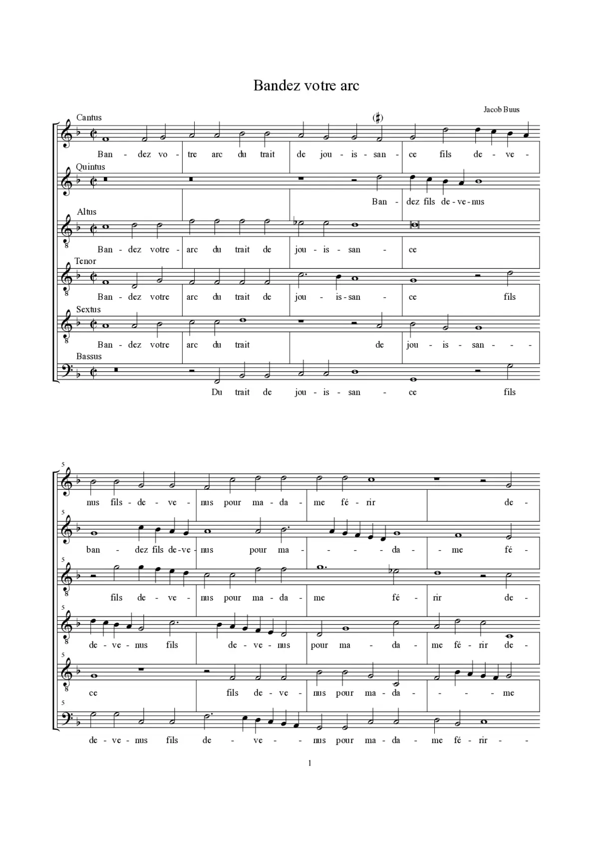 Bandez votre arc - Page 1