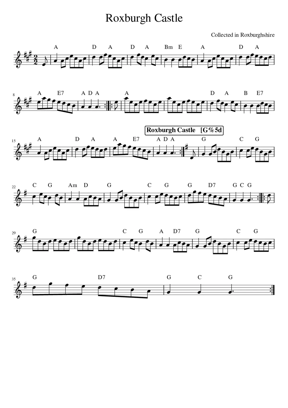 Roxburgh Castle - Page 1