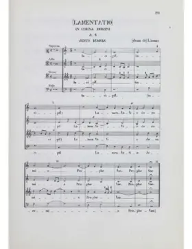 Lamentatio in coena domini a 4
