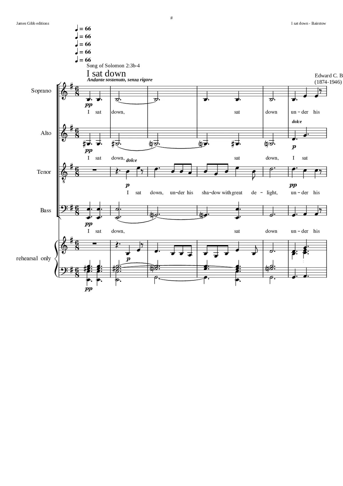 I sat down under his shadow - Page 1