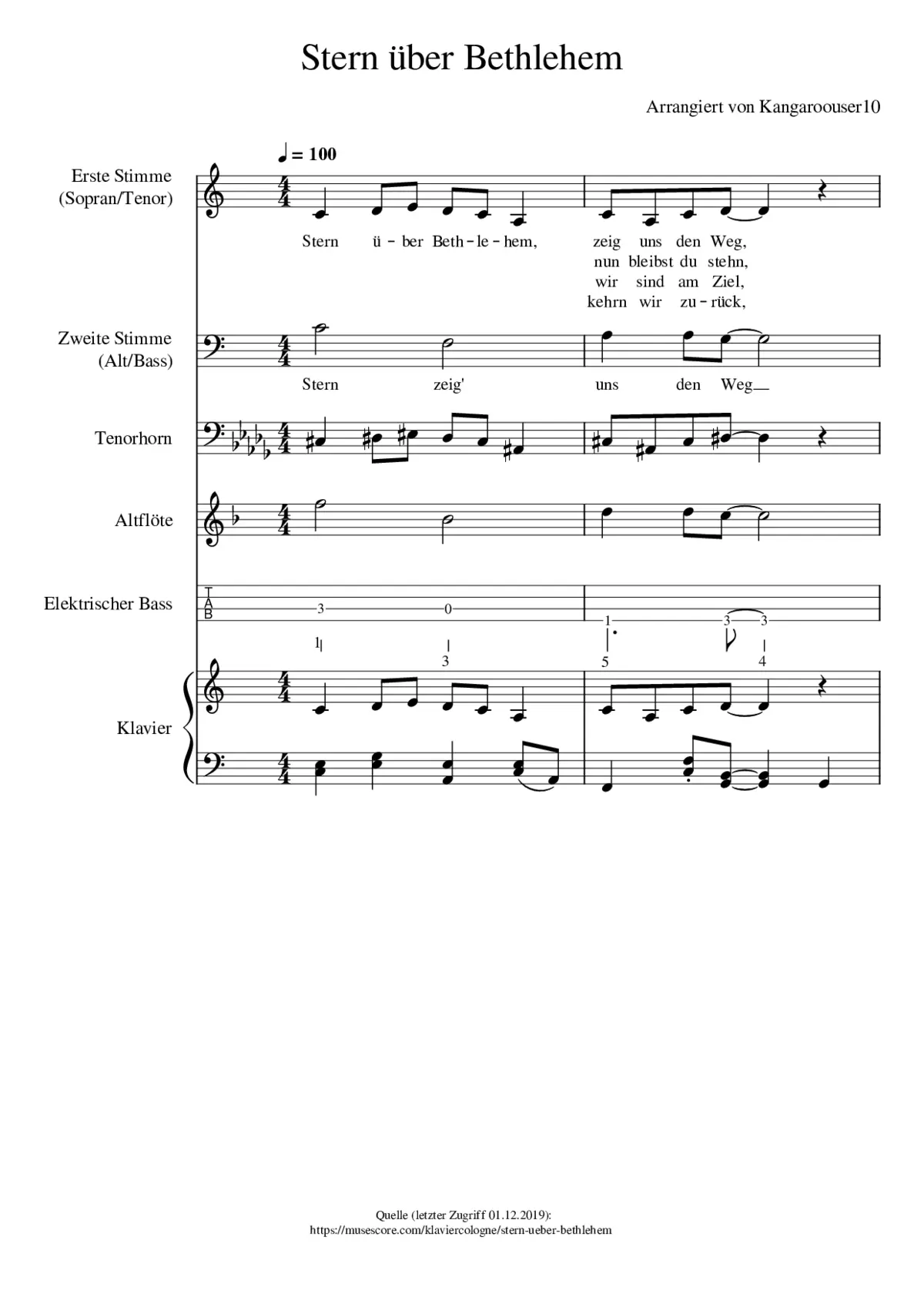 stern über bethlehem - Page 1