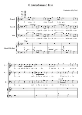 O amantissime Iesu