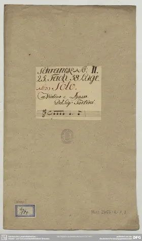 Violin Sonata in A major