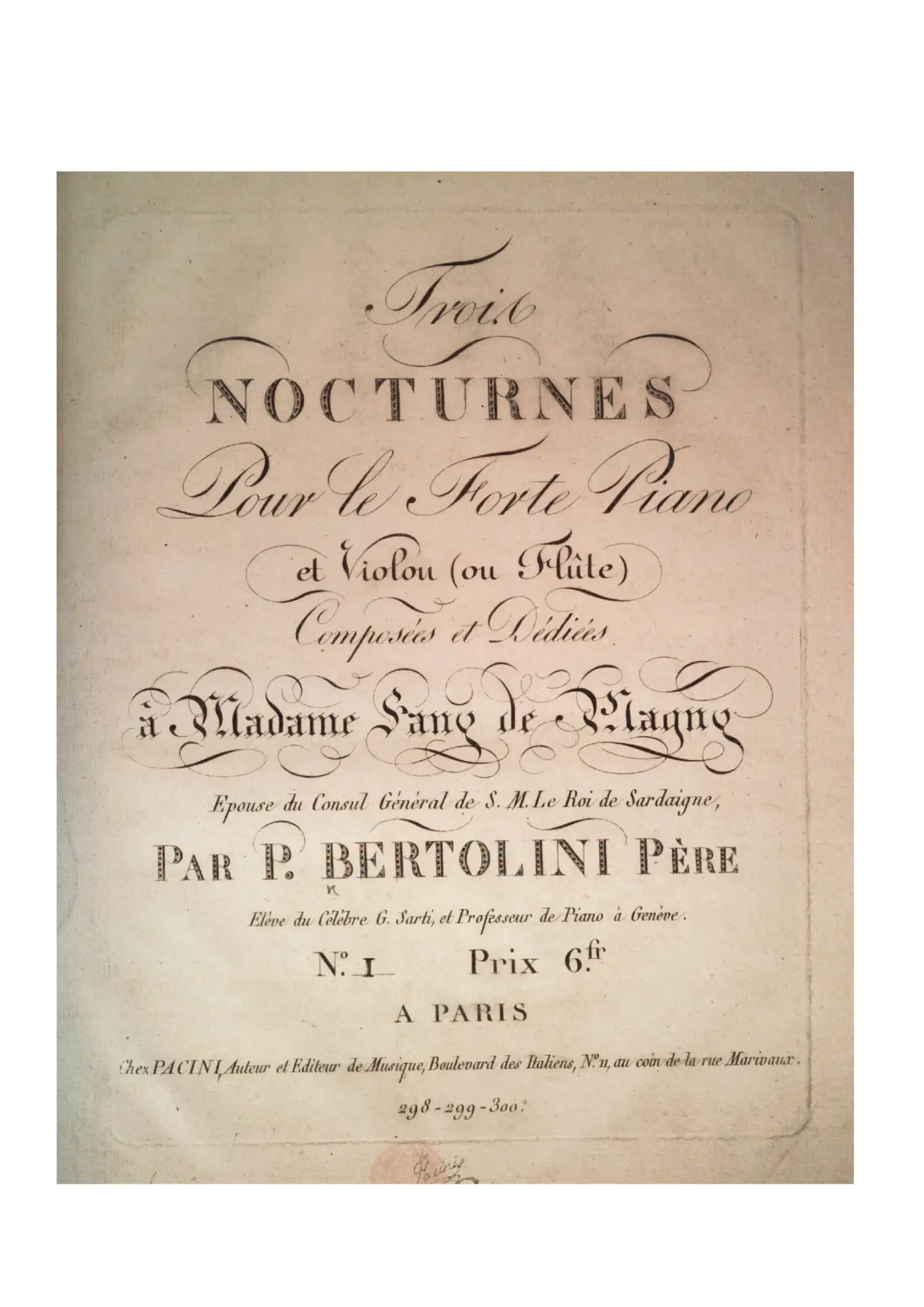 3 Nocturnes - Page 1