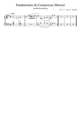 Fundamentos da Composicao Musical - Schoenberg Arnold - Ex. 3 - c - Op. 31 - Rondó