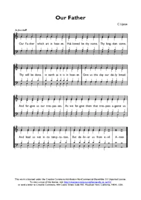 Simple Lord's Prayer