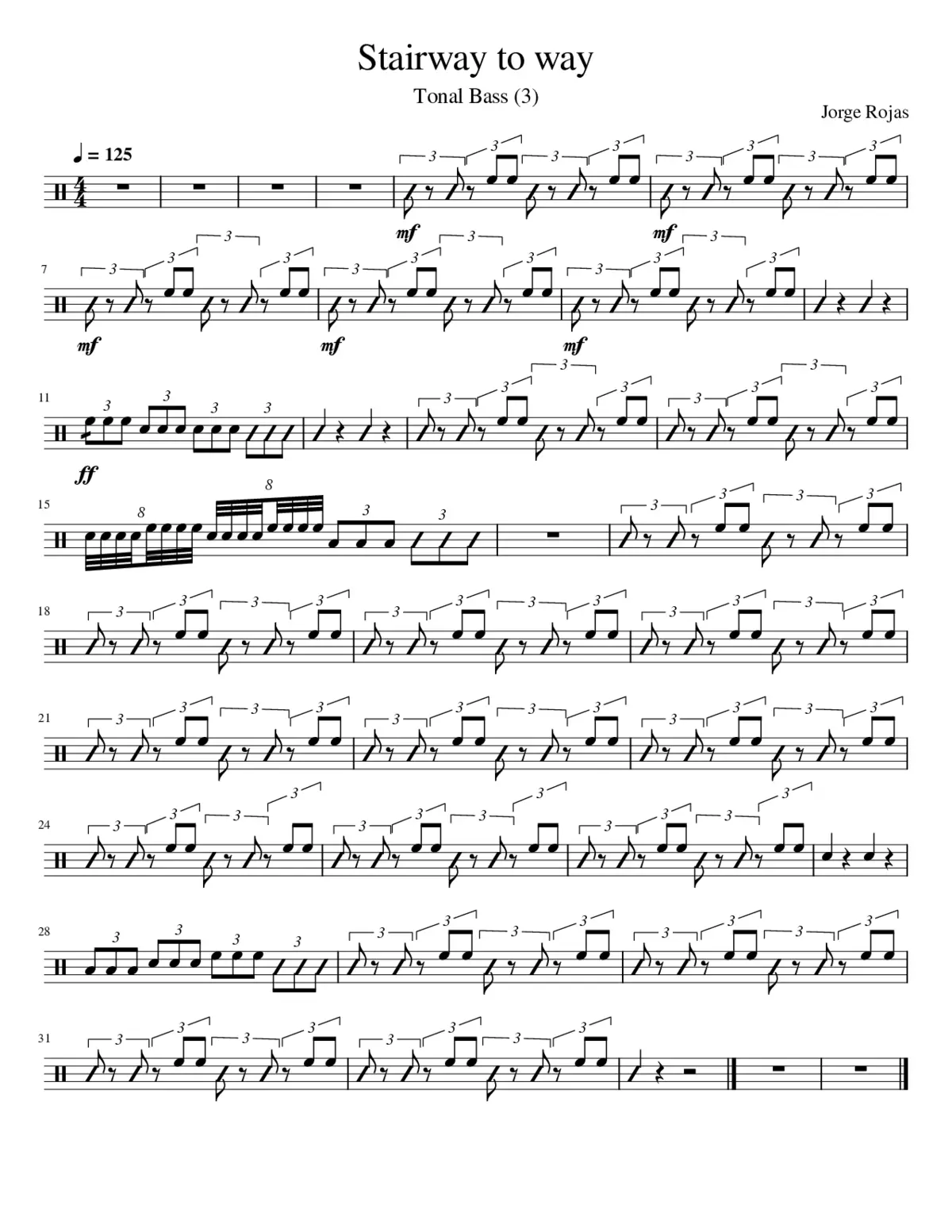 Stairway to way bass - Page 1