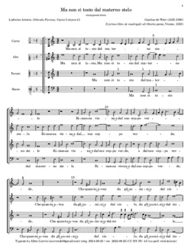 Ma non sì tosto dal materno stelo