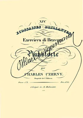 14 Ecossaises brillantes ou Exercices di Bravura