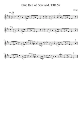 The Blue Bells of Scotland