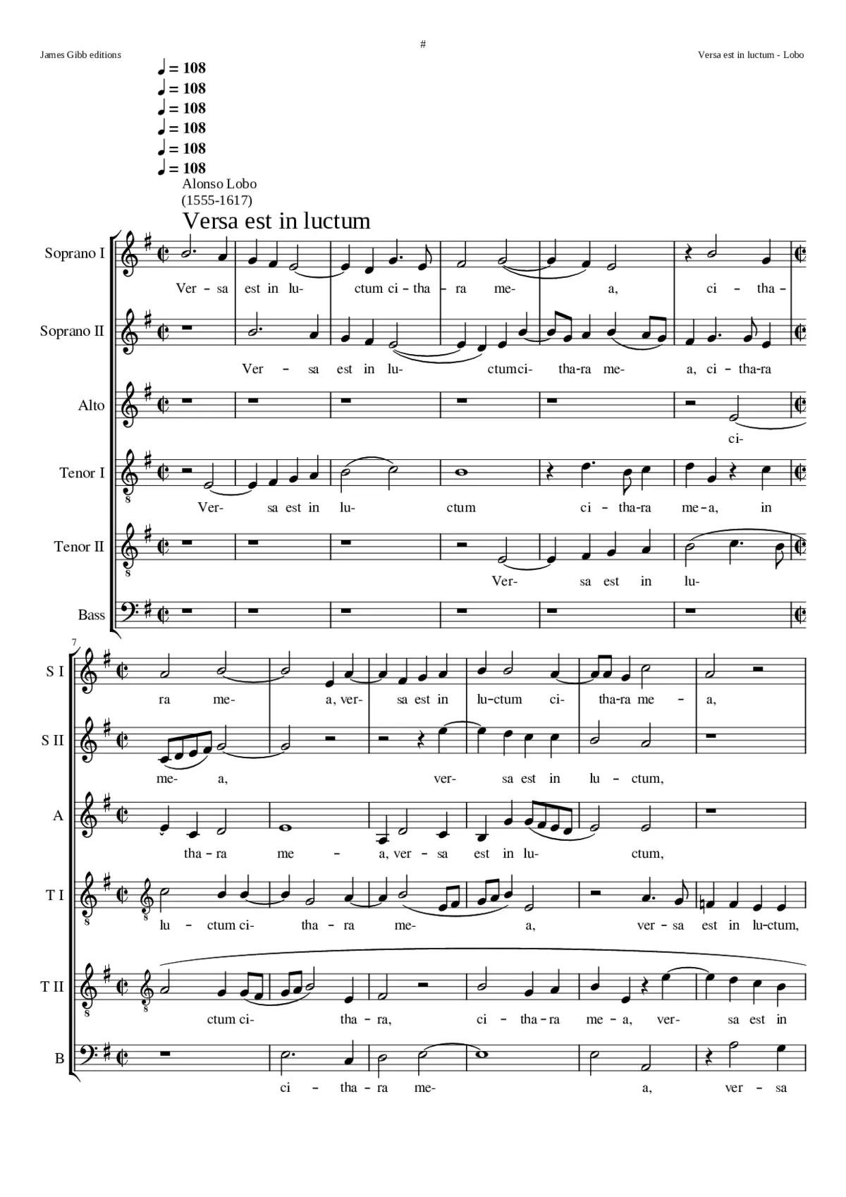 Versa est in luctum - Page 1