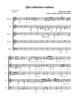 Qui caelorum contines