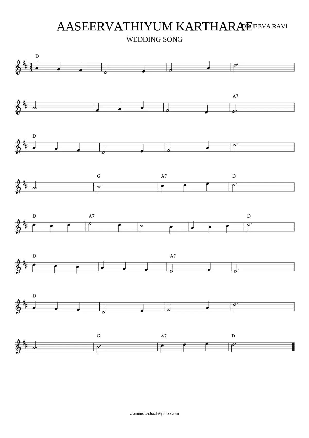 AASEERVATHIYUM KARTHARAE - Page 1